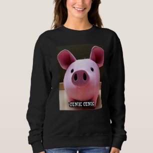 Cute Pig Piggie Oink Oink 52 Sweatshirt