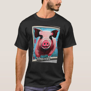 Cute Pig Piggie Oink Oink 57 T-Shirt