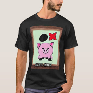 Cute Pig Piggie Oink Oink 58 T-Shirt