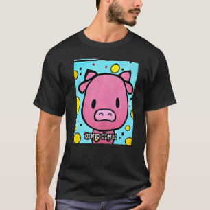 Cute Pig Piggie Oink Oink 5 T-Shirt