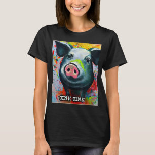 Cute Pig Piggie Oink Oink 61 T-Shirt