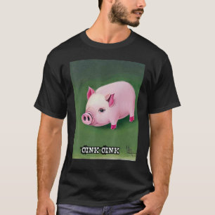 Cute Pig Piggie Oink Oink_7 T-Shirt