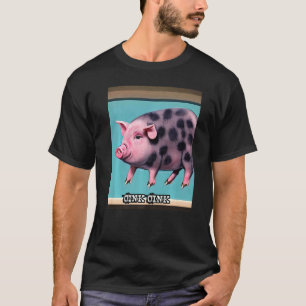 Cute Pig Piggie Oink Oink Premium_6 T-Shirt