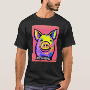 Cute Pig Piggie Oink Oink T-Shirt