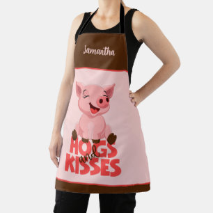 Cute Pig Pun Apron