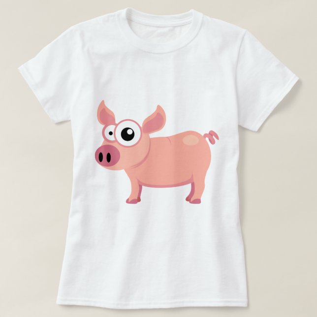 Cute pig T-Shirt (Design Front)