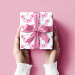 Cute Pig Wrapping Paper Sheets<br><div class="desc">Celebrate someone special with these adorable pig face wrapping paper sheets!</div>