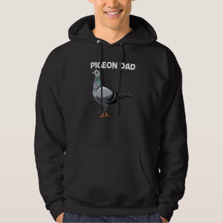 Cute Pigeon For Dad Father Domestic Pigeon Bird Hoodie