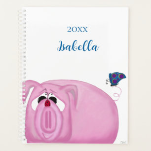 Cute Piglet Chumley And Beautiful Friends Planner