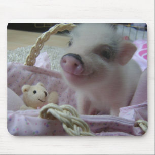 Cute Piglet Mouse Pad