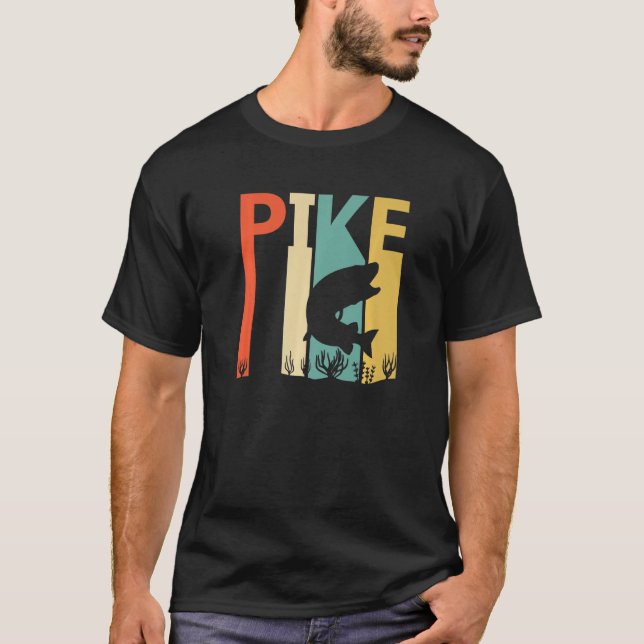 Cute Pike Animal   T-Shirt (Front)