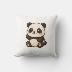 Cute pillow of kawaii panda