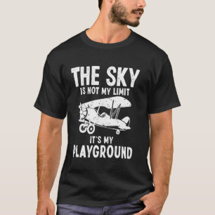 Cute Pilot Art For Men Women Aviation Pilot Airpla T-Shirt