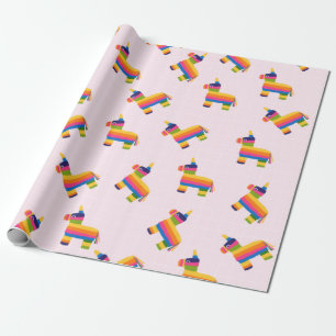 Cute Pinata Wrapping Paper