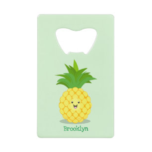 Cute pineapple cartoon illustration