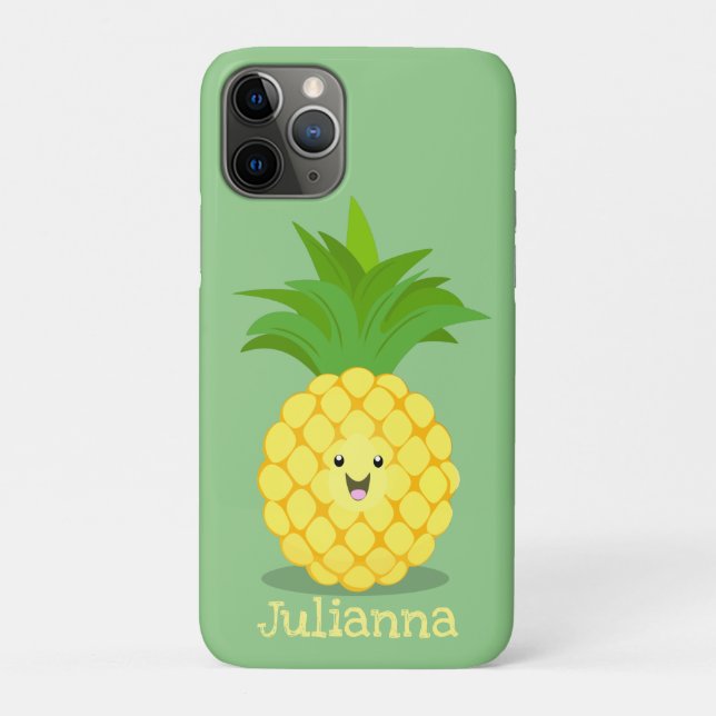Cute pineapple cartoon illustration Case-Mate iPhone case (Back)