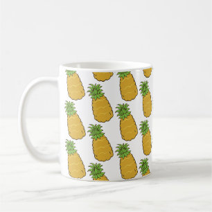 Cute Pineapple Pattern Coffee Mug