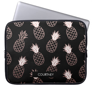 Cute Pineapple Pattern Laptop Sleeve