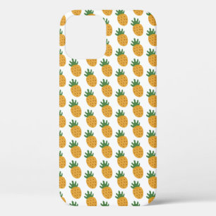Cute Pineapple Pattern   Modern Fertility IVF iPhone 12 Case