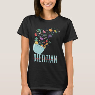 Cute Pineapple Registered Dietitian Job Nutritioni T-Shirt