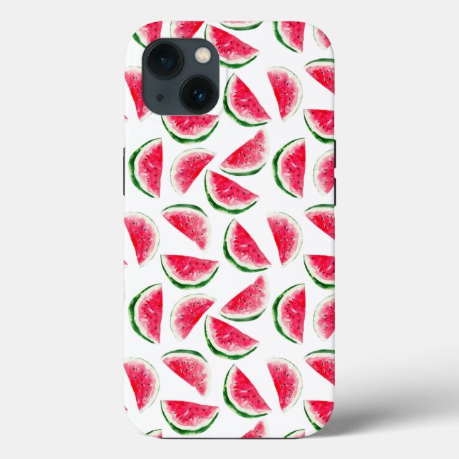 Cute Pineapple & Watermelon Pattern Case-Mate iPhone Case (Back)