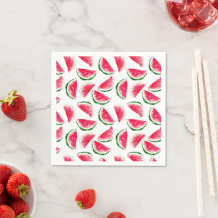 Cute Pineapple & Watermelon Pattern Napkin