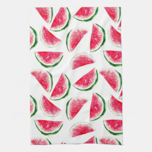 Cute Pineapple & Watermelon Pattern Tea Towel