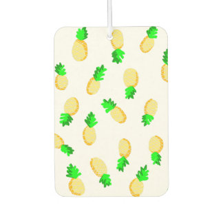 Cute Pineapples Car Air Freshener
