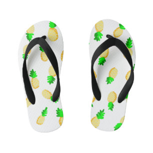 Cute Pineapples Kid's Thongs