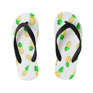 Cute Pineapples Kid's Thongs