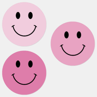Cute Pink and Black Face