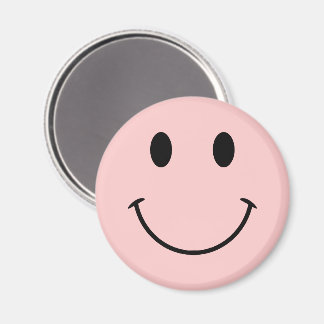 Cute Pink and Black Face Magnet