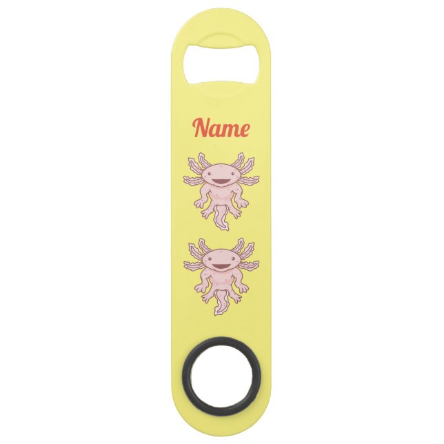 Cute Pink Axolotl Thunder_Cove (Front)