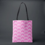 Cute Pink Baby Girl Bunny Feet Easter Patterned Tote Bag<br><div class="desc">This awesome patterned tote bag features a digital art image of a pair of pretty pink bunny feet. A great design for celebrating a baby girl,  especially during Spring or Easter.</div>