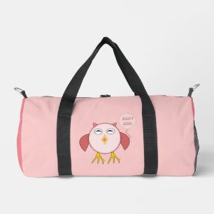 Cute Pink Baby Girl Owl Diaper Bag