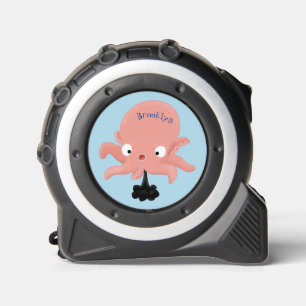 Cute pink baby octopus cartoon humour 1