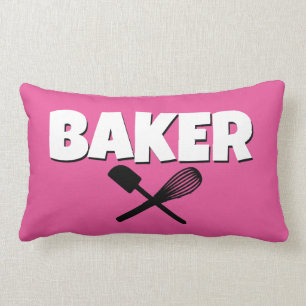 Cute Pink Baker Pillow