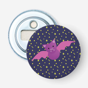 Cute Pink Bat Bottle Opener