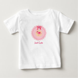 Cute Pink Bird Tutu For Baby Girl T-Shirt