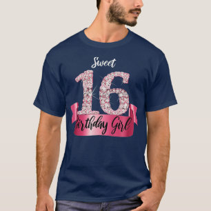 Cute Pink Black T-Shirt