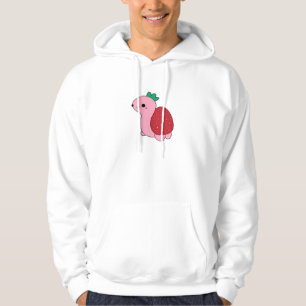 Cute pink blushing strawberry turtle Classic T-Shi Hoodie