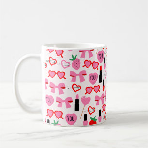 Cute Pink Bows Coffee Mug