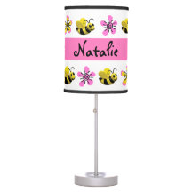 Cute Pink Bumble Bee Baby Girl Shower