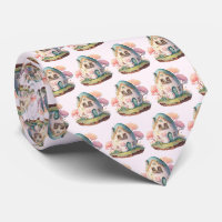 Cute Pink Bunny Rabbit Kawaii Style Pattern