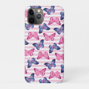 Cute Pink Butterflies iPhone 11 Pro Case