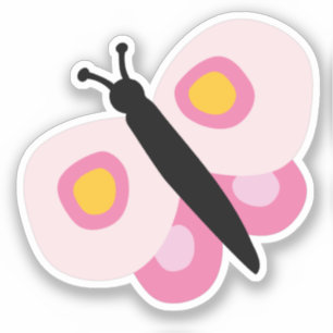 Cute Pink Butterfly Girls