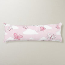 Cute Pink Butterfly Pastel Nursery