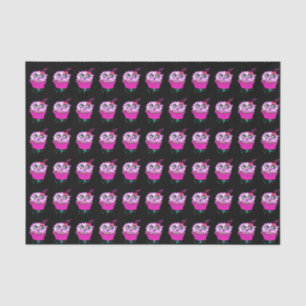 Cute Pink Cloudy Cupcake Tissue Paper