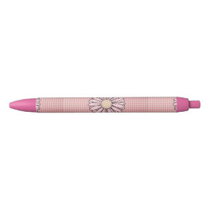 Cute Pink Cream Polka Dot Pen