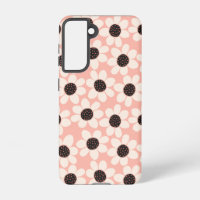 Cute Pink Daisy Flower Pattern